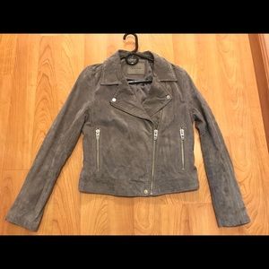 BlankNYC Suede Moto jacket